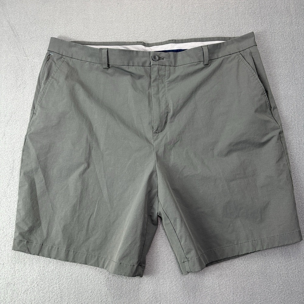 Vineyard Vines On-The-Go Shorts Mens 42 Grey OTG Performance Golf Chino Stretch